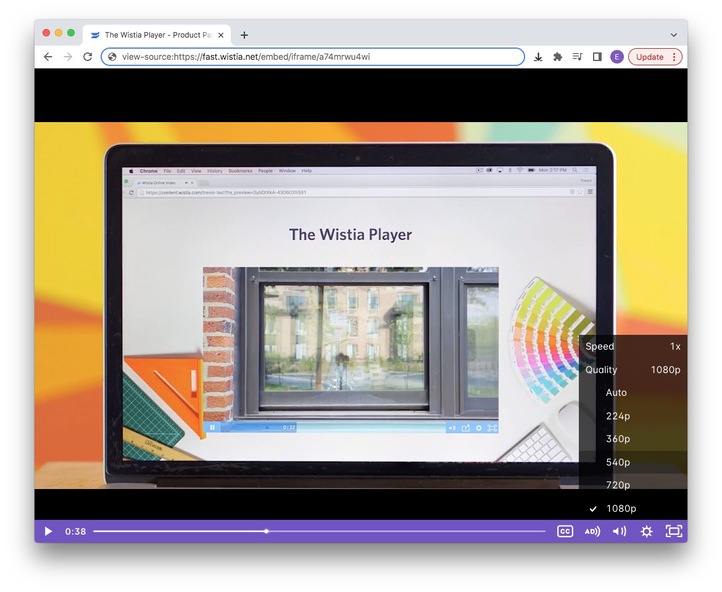 select video quality