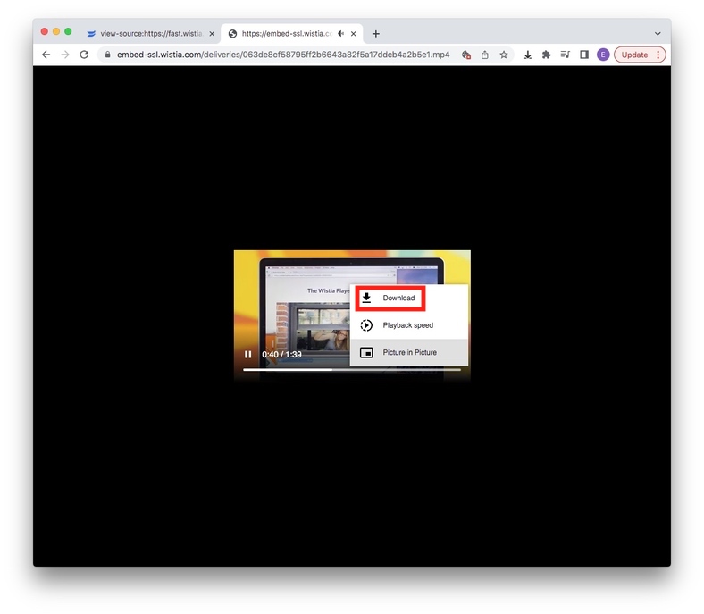 download video from wistia