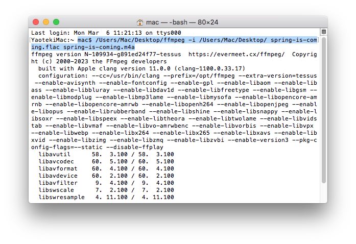 using command line