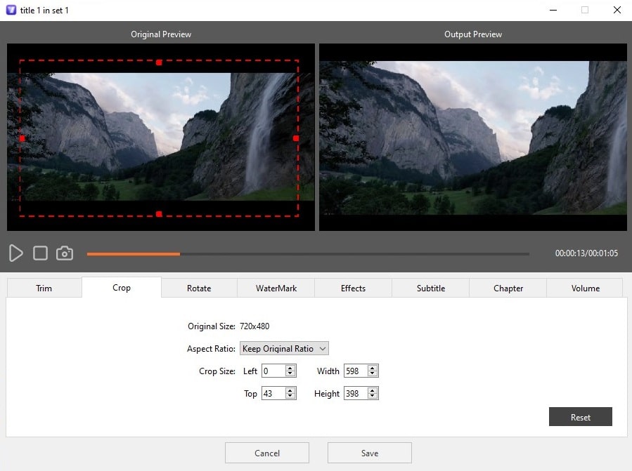 edit DVD video