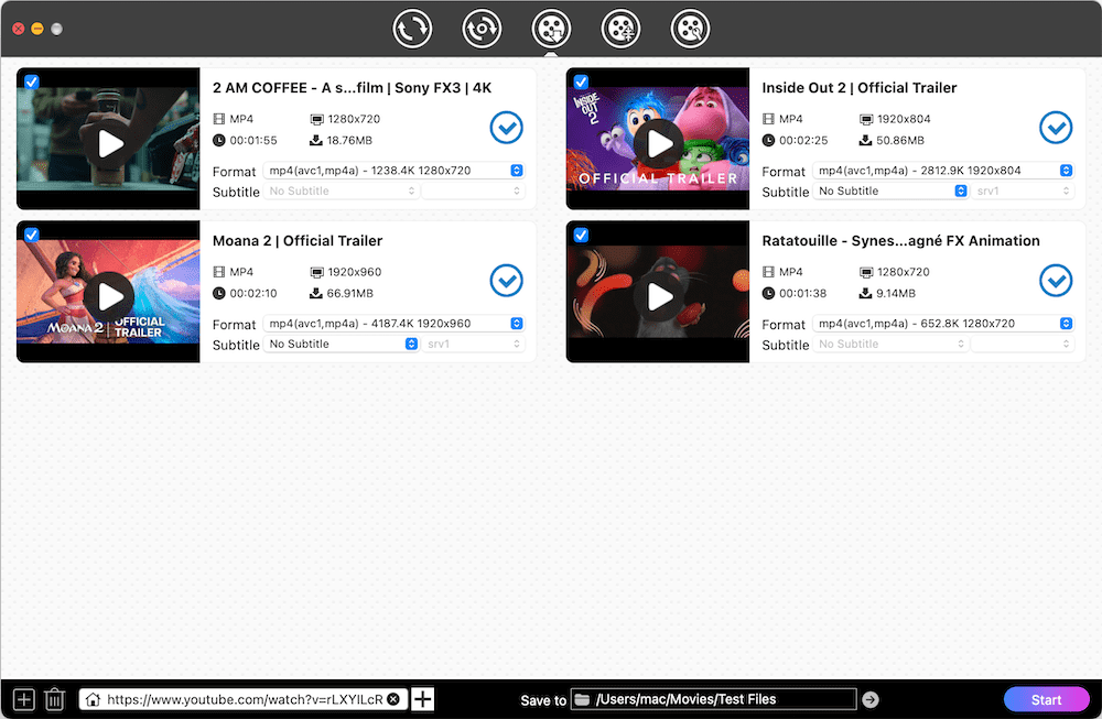 batch download videos from Safari to mac with cisdem