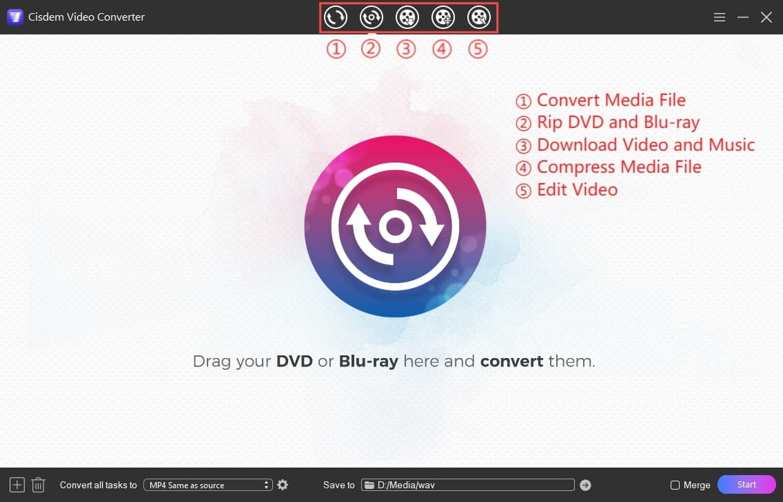 dvd ripper interface
