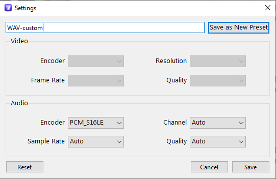 advanced setting