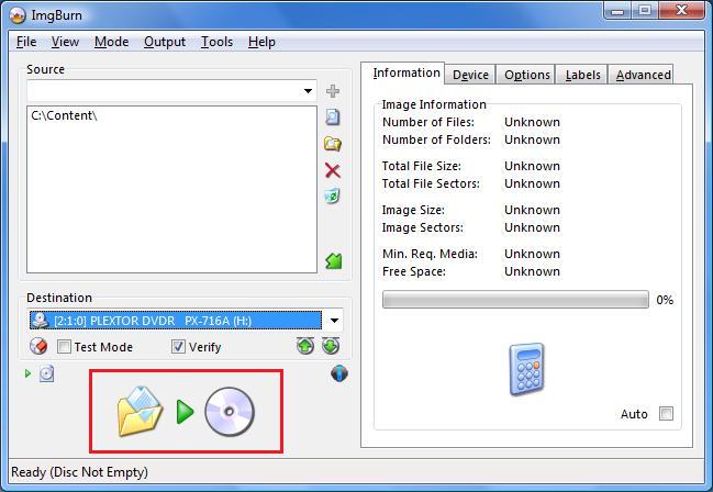 turn mkv to iso file imgburn